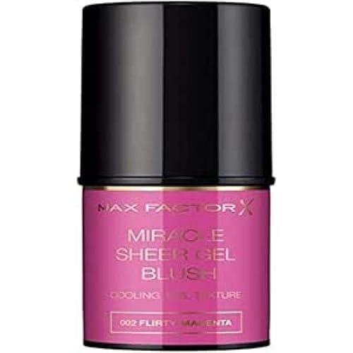 MAX FACTOR X MIRACLE SHEER GEL BLUSH NUMERO 002